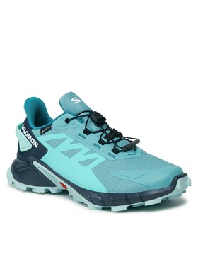 Salomon Salomon Boty Supercross 4 GORE-TEX L47316900 Modrá
