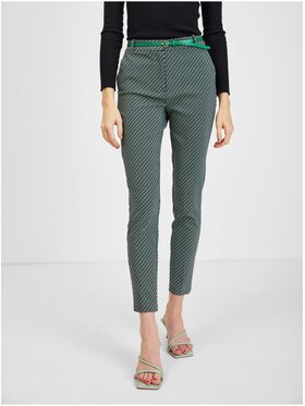 Orsay Orsay Spodnie damskie 390303-867000__42 Czarny Regular Fit