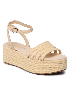 Tommy Hilfiger Tommy Hilfiger Еспадрили Essenital Flatform Sandal FW0FW07161 Жълт