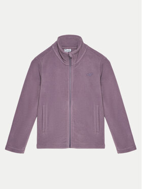 4F 4F Felpa di pile 4FJWMM00TFLEF261 Viola Slim Fit