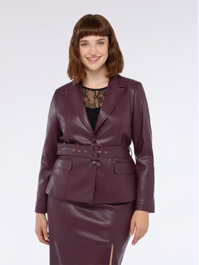 Fiorella Rubino Fiorella Rubino Giacca outdoor R322T001294N036 Bordeaux Slim Fit