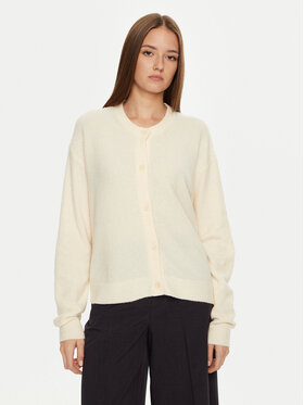 American Vintage American Vintage Cardigan Damsville DAM19EH24 Beige Loose Fit