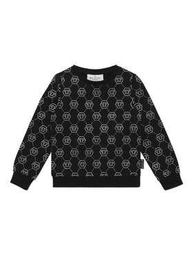 PHILIPP PLEIN PHILIPP PLEIN Bluza 20119 Czarny Regular Fit