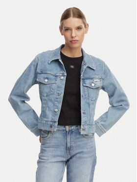 Calvin Klein Jeans Calvin Klein Jeans Τζιν μπουφάν LV047F672G Ανοιχτό μπλε Regular Fit