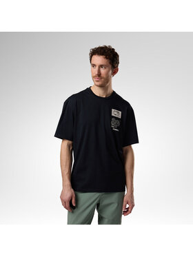 Rossignol Rossignol T-Shirt M Graphic Waterfall Tee Czarny Relaxed Fit