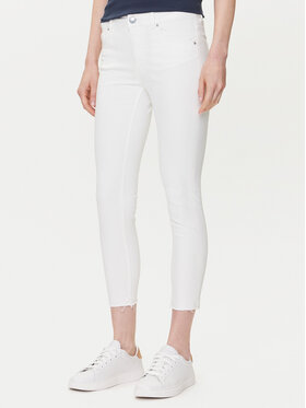 Mustang Mustang Jeansy Shelby 1016183 Biały Skinny Fit
