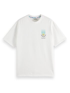 Scotch & Soda Scotch & Soda T-Shirt 28136 Biały Comfort Fit