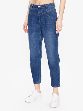 Morgan Morgan Jeans 231-PFOLK Dunkelblau Straight Fit