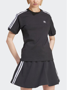 Adidas Majica 3-Stripes IU2420 Črna Regular Fit