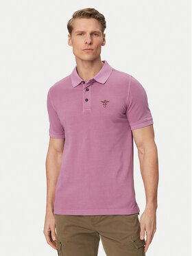 Aeronautica Militare Aeronautica Militare Tricou polo 261PO1925UP00406 Mov deschis Regular Fit