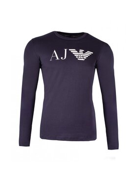 Armani Jeans Armani Jeans S dlhými rukávmi 8N6T64 6JPFZ Tmavomodrá Slim Fit