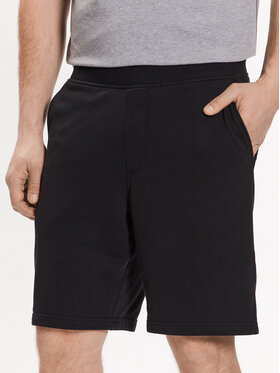 Skechers Skechers Szorty sportowe Skechers Explore Short Czarny Regular Fit