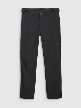 4F 4F Spodnie outdoor MIDSHOP TEXTILE Czarny Slim Fit