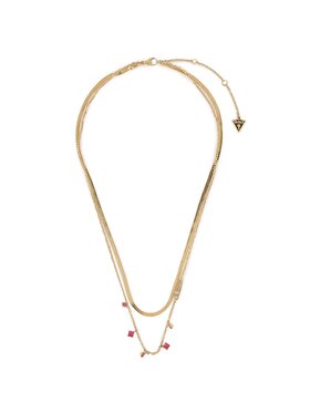 Guess Guess Намисто Perfect Liaison JUBN03 067JW Позолота жовтого кольору
