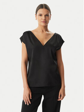 Rinascimento Rinascimento Blúz CFC0020252002 Fekete Regular Fit