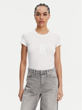 Armani Exchange Armani Exchange T-särk XW000511 AF11929 U0002 Valge Slim Fit
