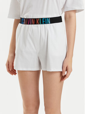 Calvin Klein Underwear Calvin Klein Underwear Szövet rövidnadrág 000QS7194E Fehér Relaxed Fit