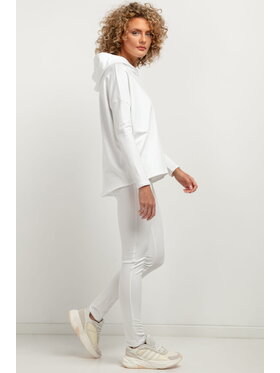 Tessita Tessita Spodnie dresowe T382 Biały Slim Leg
