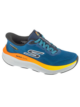 Skechers Skechers Buty do biegania Slip-Ins: Max Run Granatowy