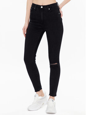 Calvin Klein Jeans Calvin Klein Jeans Traperice J20J220616 Crna Skinny Fit