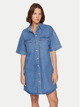 Vila Vila Farmer ruha Maya 14105190 Kék Regular Fit