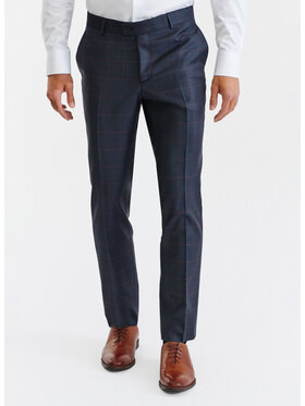 Pako Lorente Pako Lorente Spodnie garniturowe P23SF-6G-002 Granatowy Slim Fit