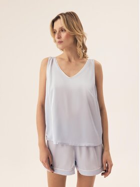 Esotiq Esotiq Pyžamo 43229 Modrá Regular Fit