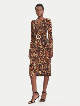 Joseph Ribkoff Joseph Ribkoff Kokteilinė suknelė 253091 Ruda Slim Fit