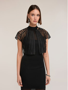 Motivi Motivi Blusa 2053Q001958N033 Nero Regular Fit