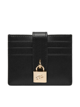 KARL LAGERFELD KARL LAGERFELD Bankkártya tartó B1W32025 Fekete