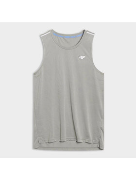 4F 4F T-Shirt 4FWSS25TFTSM1261 Szary Active Fit