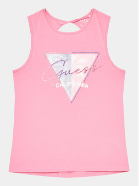 Guess Guess Top J3GI23 K6YW1 Ružová Regular Fit