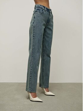 La Mania La Mania Jeansy EVERYDAY Niebieski Classic Fit