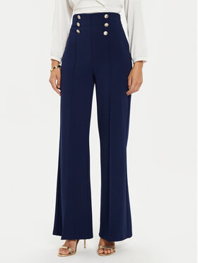 Rinascimento Rinascimento Pantaloni din material CFC0019595002 Bleumarin Regular Fit