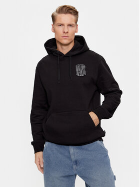 Vans Vans Mikina Tall Views Po VN000AB2BLK1 Černá Classic Fit