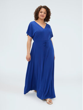Fiorella Rubino Fiorella Rubino Abito da sera 7002L001300N024 Blu A-Line Fit