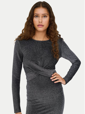 ONLY ONLY Φόρεμα κοκτέιλ Rich 15360278 Γκρι Regular Fit
