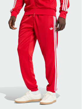 adidas adidas Spodnie dresowe sst Czerwony Slim Fit