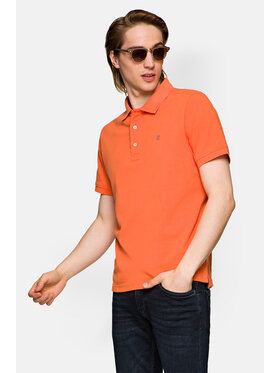 Lancerto Lancerto Polo Patrick Pomarańczowy Regular Fit