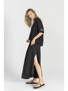 Deni Cler Milano Deni Cler Milano Bluzka T-DC-T206-E2-10-90-1 Czarny Oversize