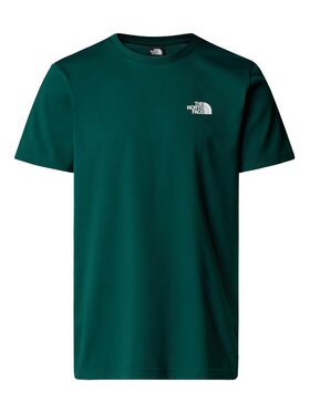 The North Face The North Face T-Shirt Simple Dome Tee Zielony Regular Fit