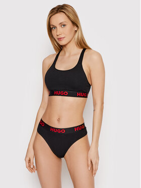 Hugo Top Nedrček Sporty Logo 50469628 Črna