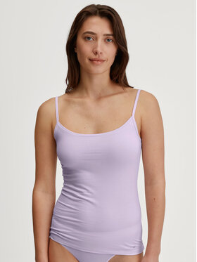 Calida Calida Koszulka piżamowa 11075 Fioletowy Slim Fit