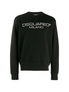 Dsquared2 Dsquared2 Bluza S74GU0399 S25305 Czarny Regular Fit