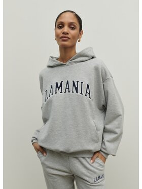 La Mania La Mania Felpa LOS Grigio Classic Fit