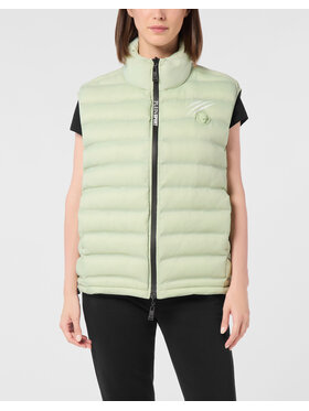 Plein Sport Plein Sport Sportovní vesta 23969 Zelená Regular Fit
