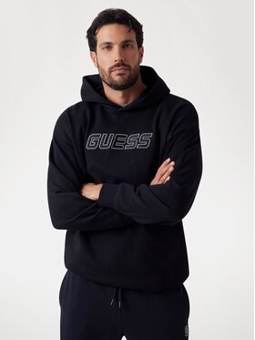 Guess Guess Bluza 176647 Czarny Classic Fit