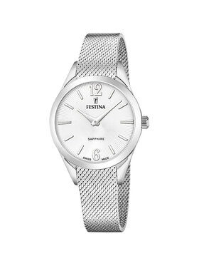 Festina Festina Zegarek F20076-1 Srebrny