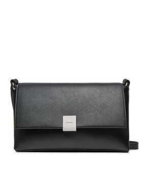 Calvin Klein Calvin Klein Τσάντα Ck Plaque Medium Shoulder Bag K60K612783 Μαύρο