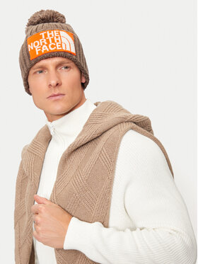 The North Face The North Face Czapka Heritage Ski Tuke NF0A7WJO88O Brązowy